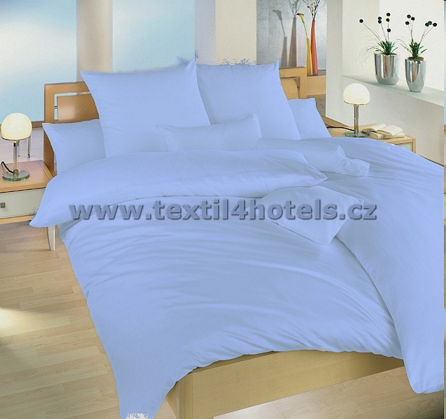 Textil 4 hotels Bavlněné hotelové povlečení TH0021 140x200 + 70x90 modrá SKY