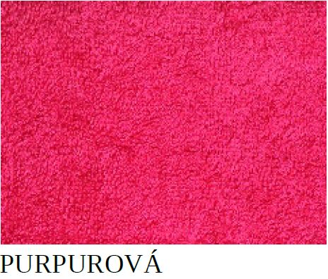 Lacný jednobarevný uterák - Farba: oranžová