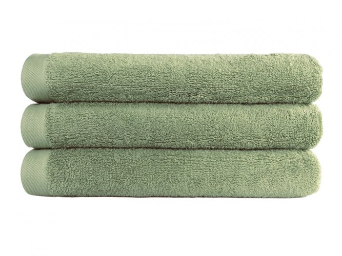 Luxusní ručník VEGAN - Barva: zelená