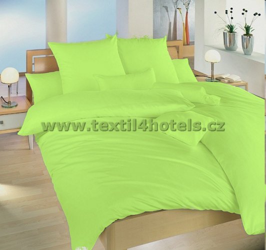 Bavlněné hotelové obliečky - Barva: světle zelená
