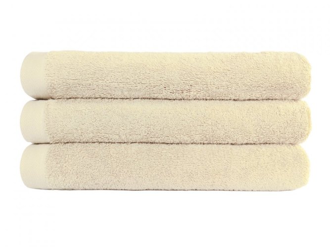 Luxusní ručník VEGAN - Barva: smetanová