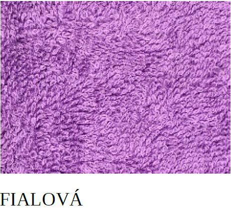 Lacný jednobarevný uterák - Farba: oranžová
