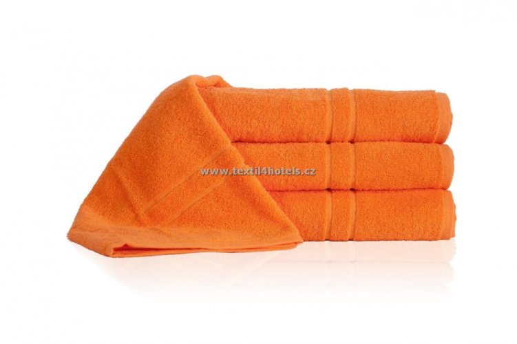 Kvalitní froté ručníček - Barva: oranžová
