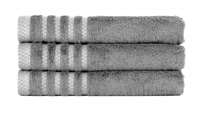 Bambusový ručník - Barva: modrá denim