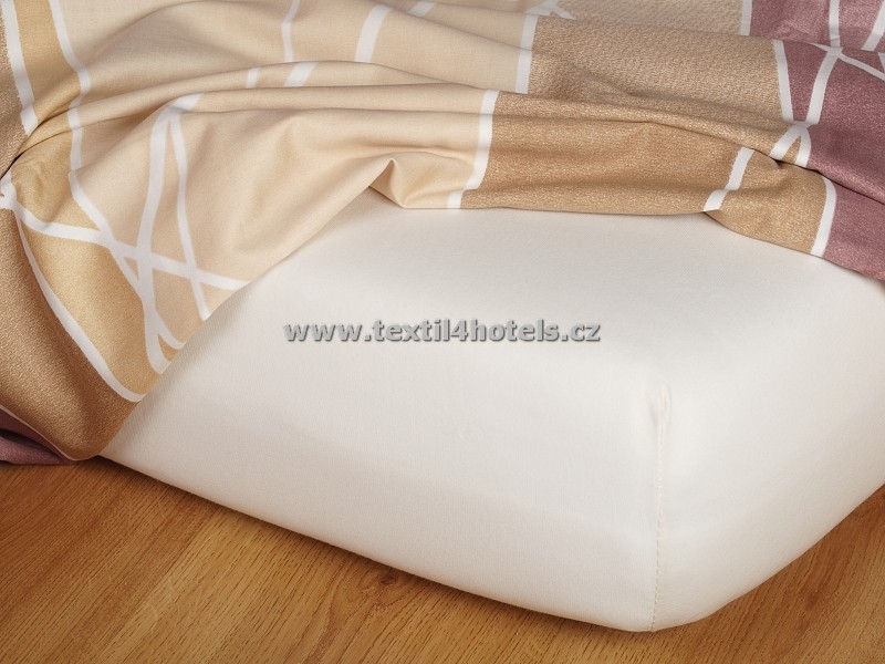 Banánové jersey prostěradlo - Velikost: 60x120 cm