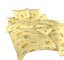 Žluté bavlněné povlečení