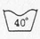 praní na 40°C