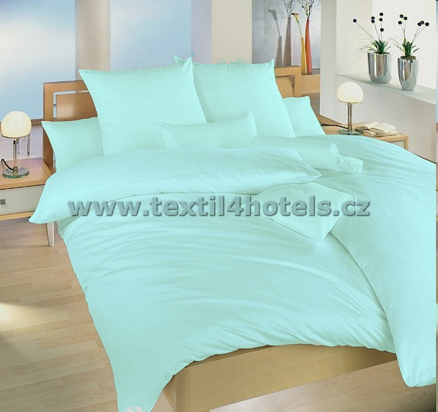 Textil 4 hotels Bavlněné hotelové povlečení TH0021 140x200 + 70x90 světle zelená