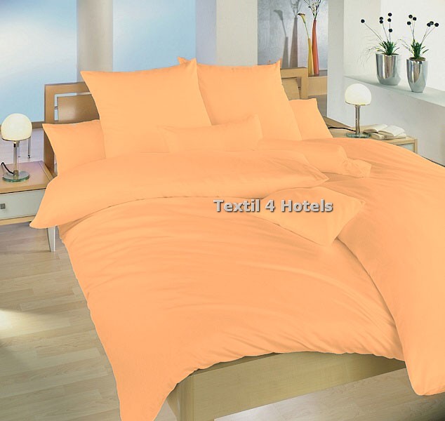 Textil 4 hotels Bavlněné hotelové povlečení TH0021 140x200 + 70x90 oranžová