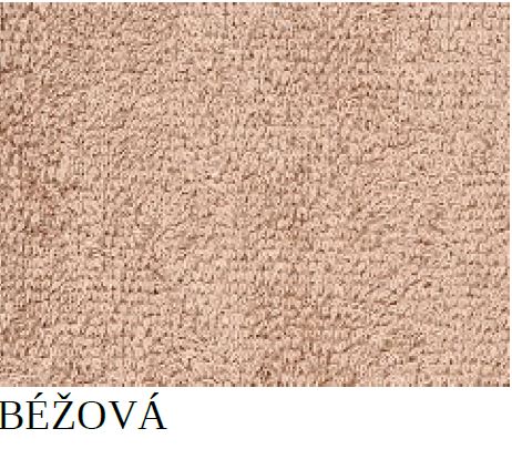 Textil 4 Hotels Levný jednobarevný ručník DV0001 50×100 cm béžová