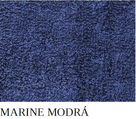 Textil 4 Hotels Levný jednobarevný ručník DV0001 50×100 cm modrá NAVY - tmavá