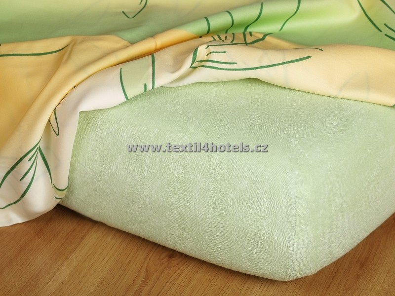 Textil 4 hotels Hráškové froté prostěradlo TH0086 140x200 cm