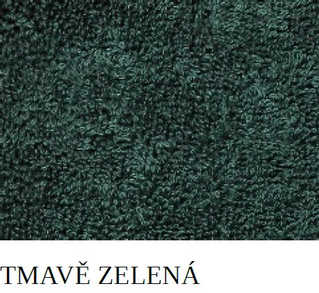 Textil 4 Hotels Levný jednobarevný ručník DV0001 50×100 cm tmavě zelená