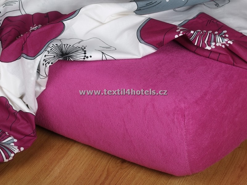 Textil 4 hotels Ostružinové froté prostěradlo TH0077 180x200 cm