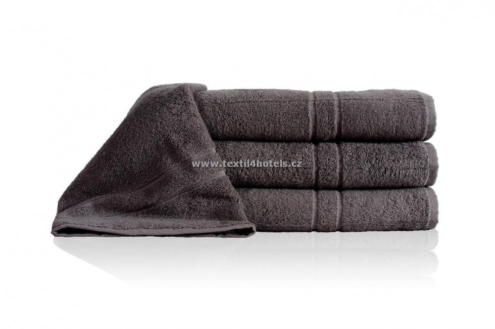 Textil 4 hotels Kvalitní froté ručníček K0082 30×50 cm tmavě šedá